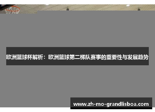 欧洲篮球杯解析：欧洲篮球第二梯队赛事的重要性与发展趋势